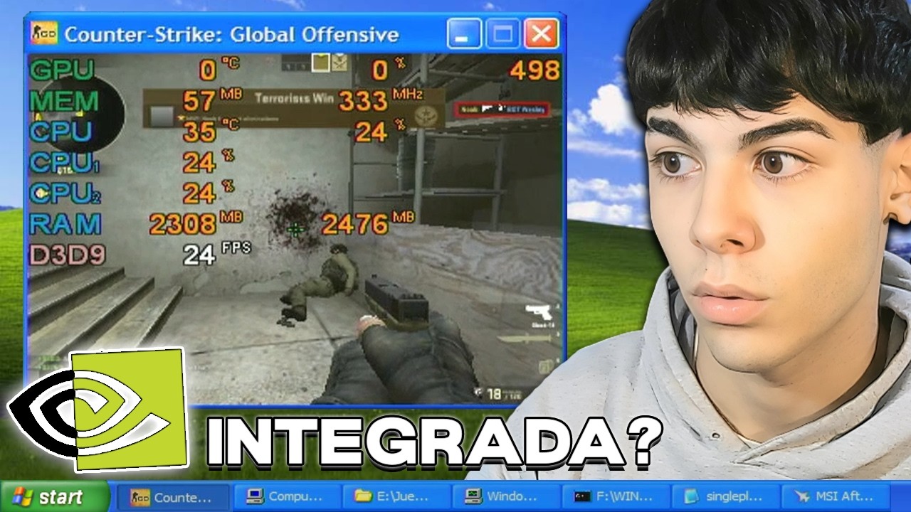 PROBE una GRAFICA INTEGRADA de NVIDIA (2006) — OptiJuegos